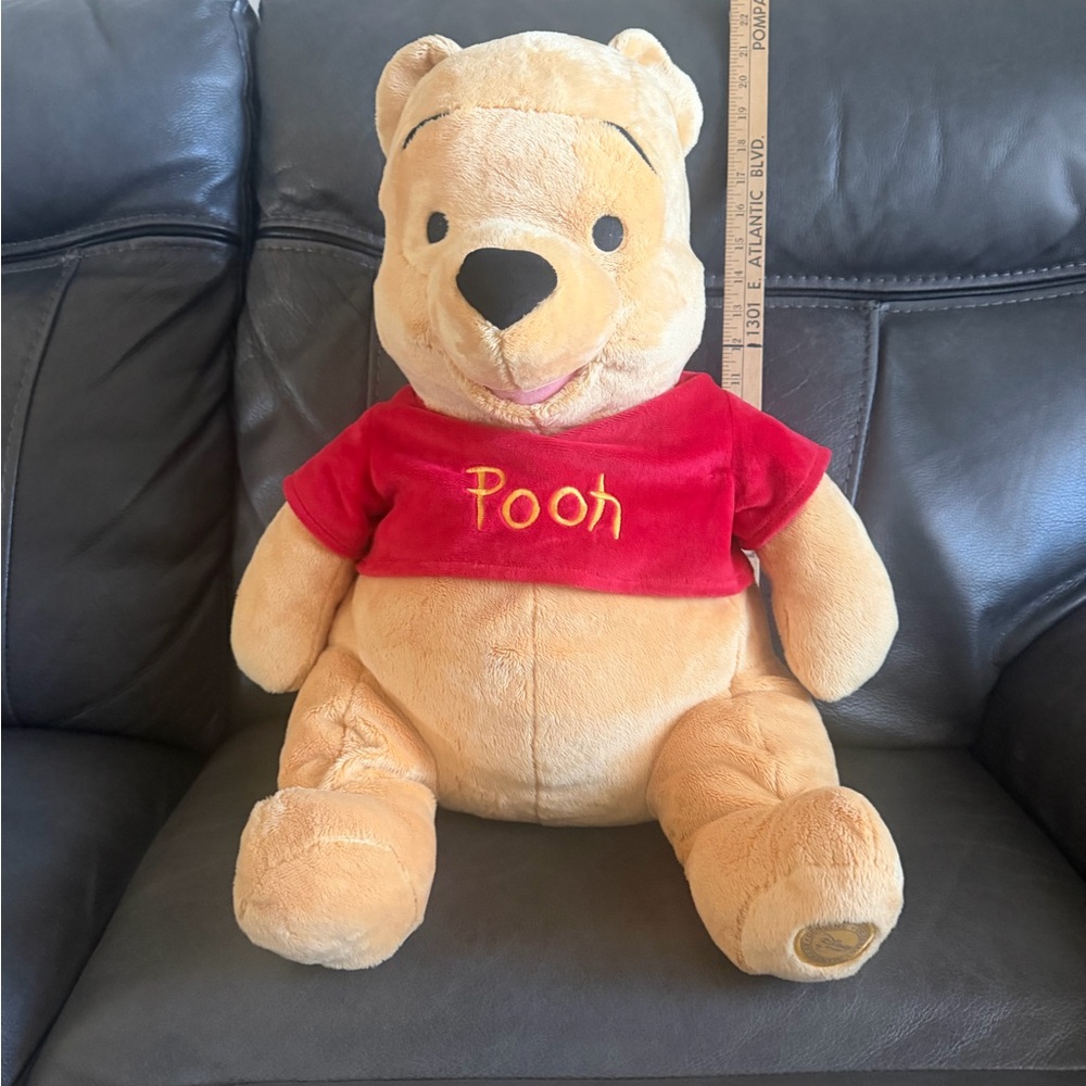 Authentic from Disney Store Winnie The Pooh Bear Plush Toy